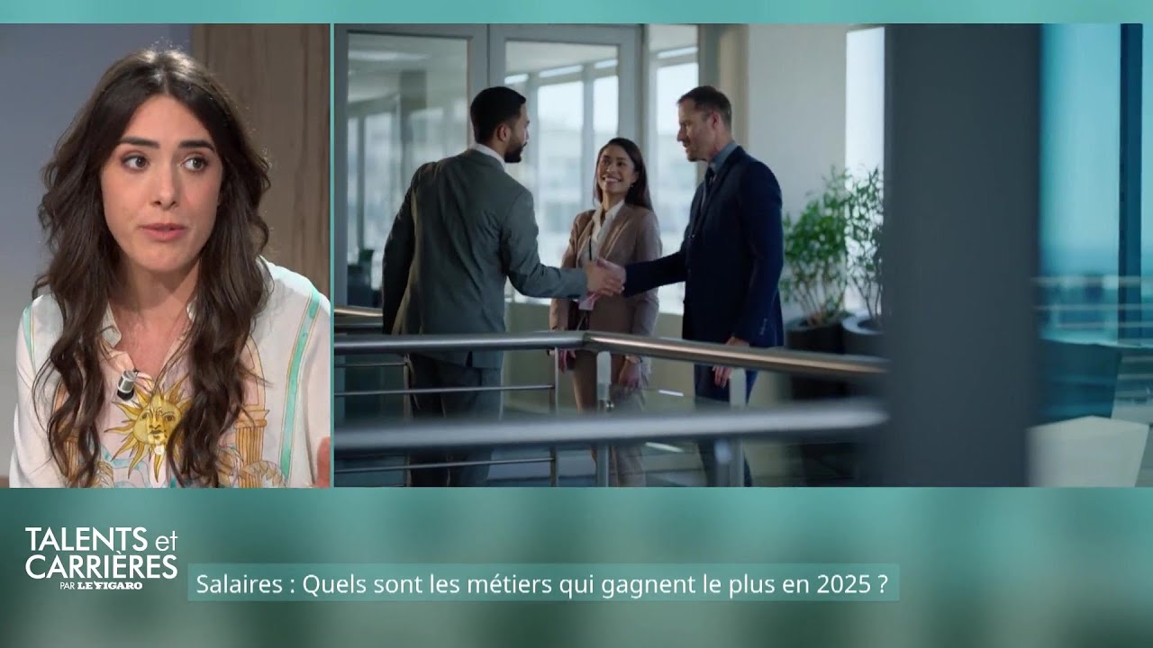 Salaires : quels sont les métiers qui gagnent le plus en 2025 ?