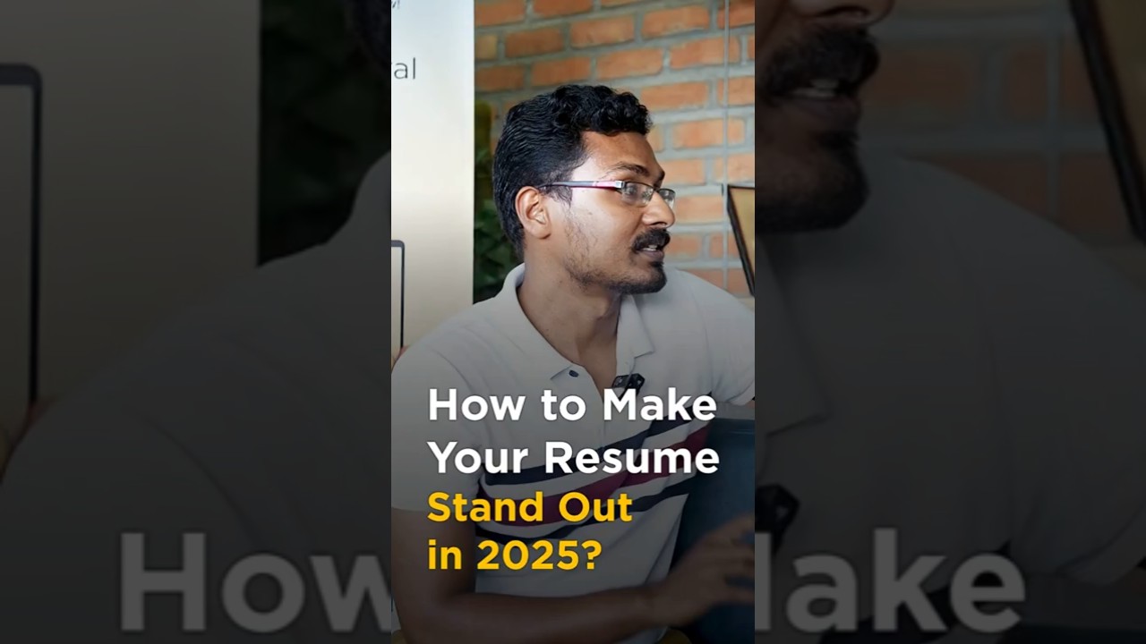 🔥How to Make Your Resume Stand Out in 2026 ? #shorts #simplilearn