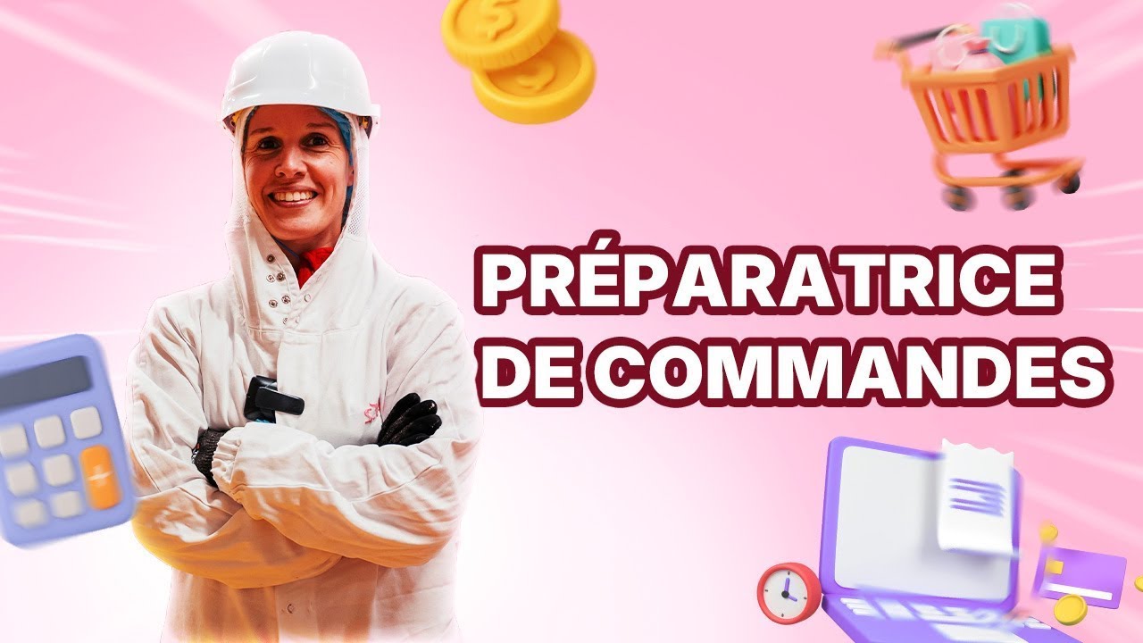 PRÉPARATEUR DE COMMANDES : découvre son métier (salaire, missions...)