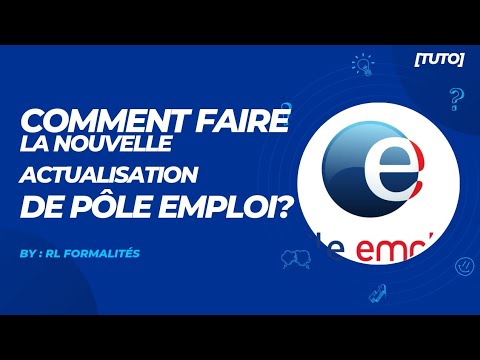 [TUTO] Comment faire la nouvelle actualisation de pôle emploi ?