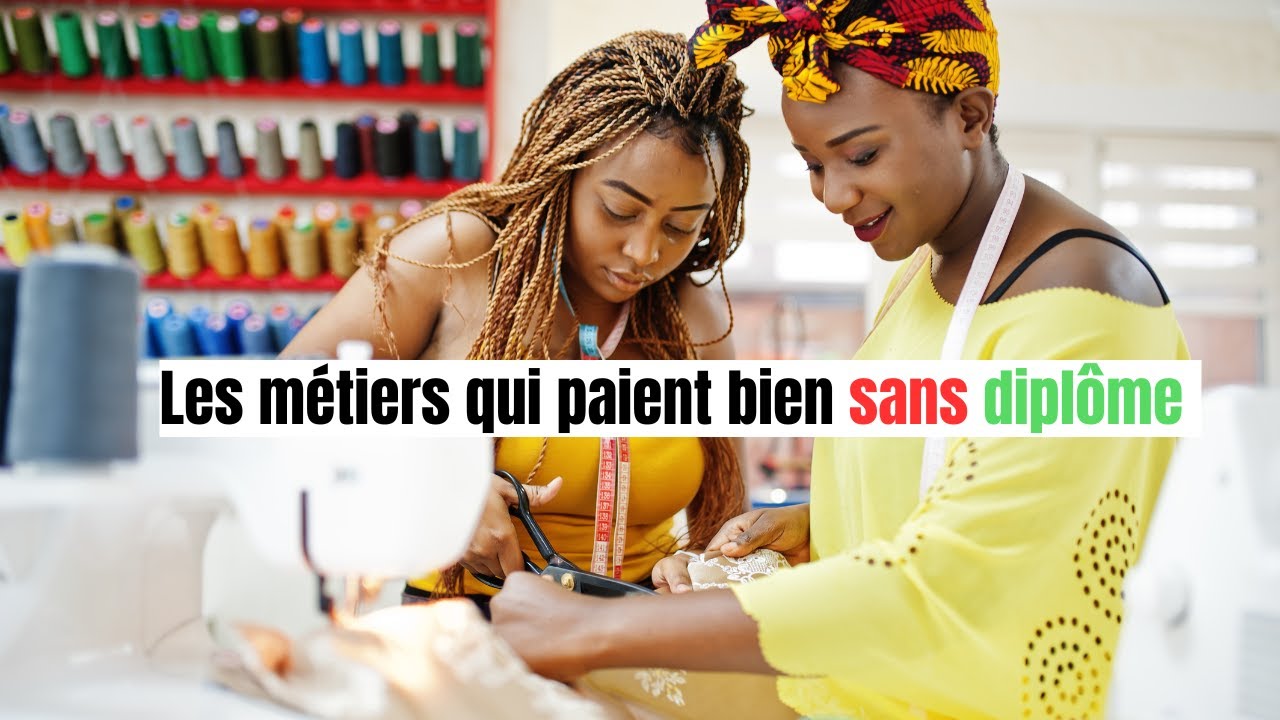 Les métiers qui paient bien sans diplôme en France
