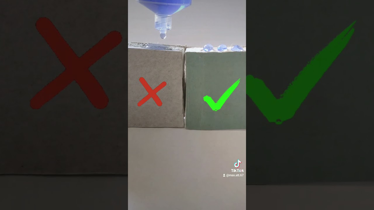 Différence entre du placo standard BA13 et hydro hydrofuge