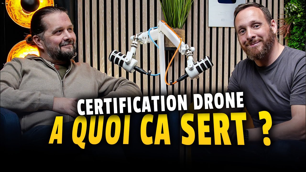 Podcast Tous Azimuts : Formation et certification drone