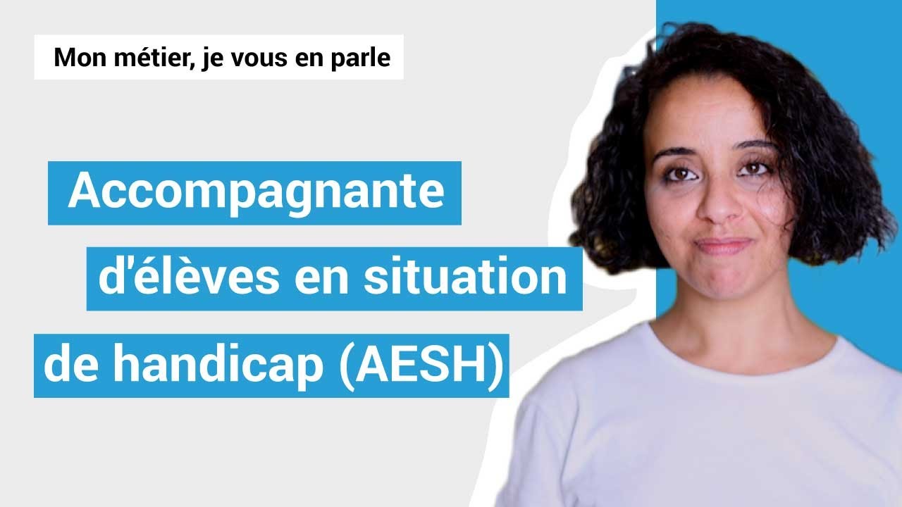 Accompagnante d'élèves en situation de handicap