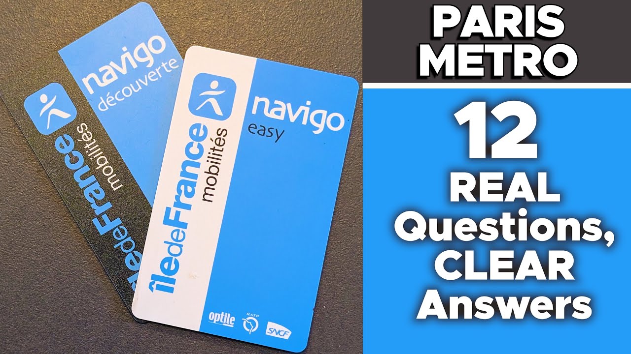 Paris Metro & Navigo Cards: All Your Questions Answered!
