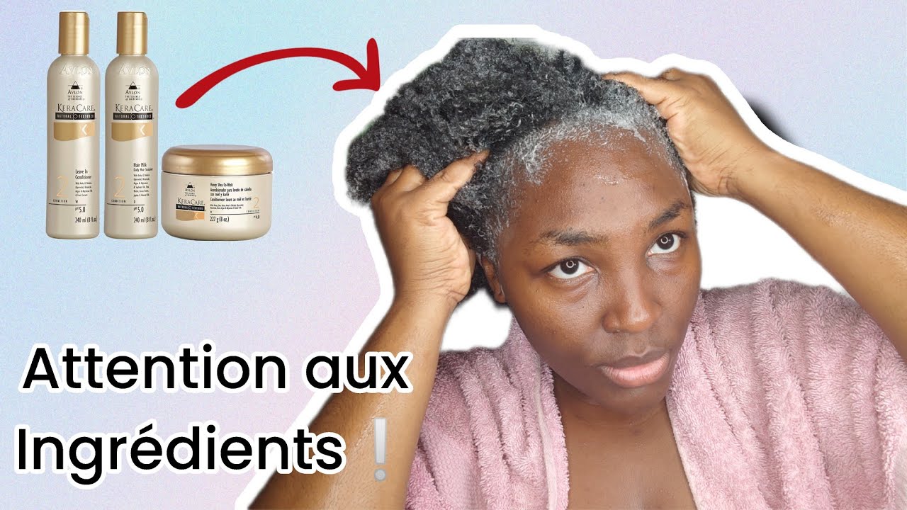 DANGER PRODUIT KERACARE : MES CHEVEUX SONT PLUS SECS APRÉS HYDRATATION (ATTENTION AU SHIKAKAI) ‼️