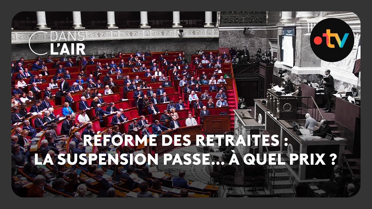 Réforme des retraites : la suspension passe… à quel prix ?  -  C dans l’air - 12.11.2025