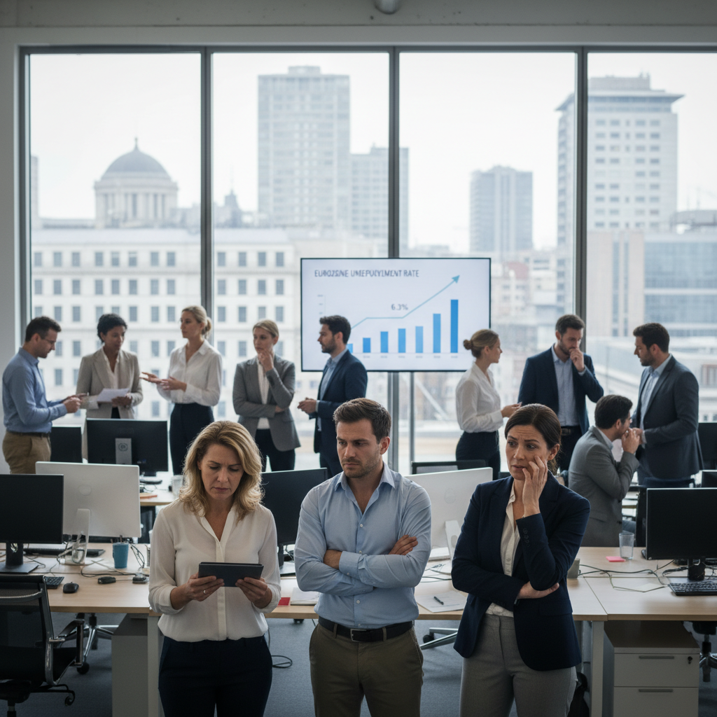 découvrez l'évolution du taux de chômage dans la zone euro avec une légère augmentation à 6,3 %, analysant les tendances économiques actuelles et leurs impacts.