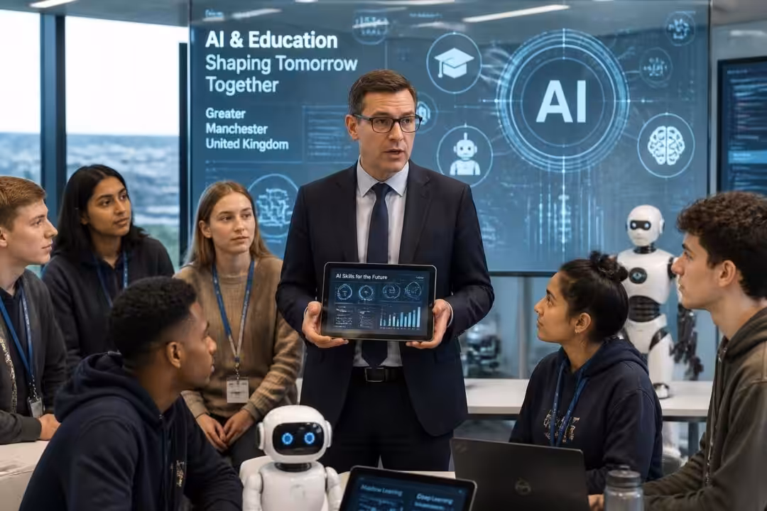 découvrez le nouveau plan d'andy burnham au royaume-uni pour moderniser la formation des jeunes et les préparer aux défis de l'intelligence artificielle.