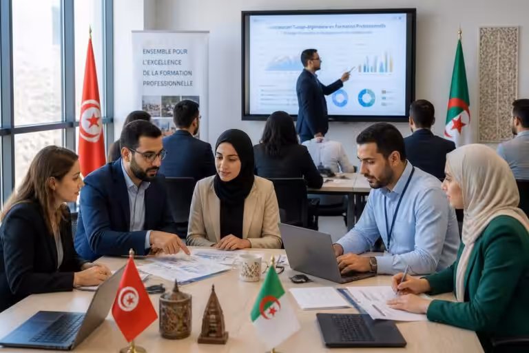 la tunisie et l'algérie renforcent leur partenariat en formation professionnelle, multipliant les échanges d’expertise pour développer les compétences et améliorer la qualification des professionnels dans les deux pays.